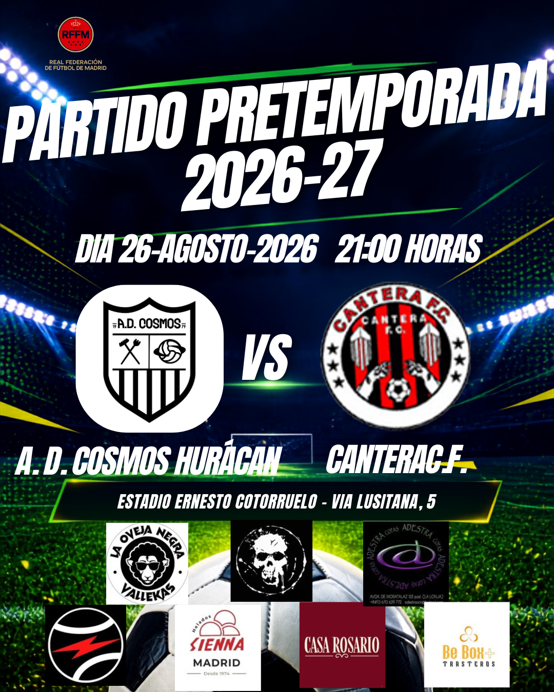 INICIAMOS LA TEMPORADA 2026-27 CON MUCHAS GANAS